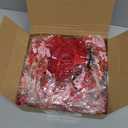 Vintage Valentine's Day Tabletop Signs Decorations - Farmhouse Valentine's Wood Block Set, 3 Pcs Romantic Hugs/Kisses/Wishes Decor for Table Centerpiece Tiered Tray Gifts Shelf Home Decor