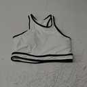 XUNYU Sports Bras for Women Open Back Workout Tops Built in Bra High Neck Longline Crop Tank Racerback Support Yoga Top Medium
