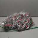 16 Pcs Artificial Pomegranate Branches 25.6 Inches Faux Pomegranate Flower Stem Small Fake Berries Branches for Christmas Decorations Wedding Home Vase Party Decorations