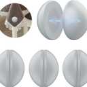 Shower Curtain Weights, Magnetic Silicone Wrapped Heavy Duty Premium Shower Curtain Liner Clips Added Weight - 4 Pack(Gray) (Grey)