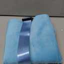 Toddler Airplane Bed, Kids Airplane Seat Extender Travel Bed, Kids Airplane Travel Essentials, Airplane Must Have for Toddlers, Portable Plane Foot Rest for Flights (Blue)