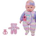 Dream Collection 14" Baby Doll Maggie with Teddy
