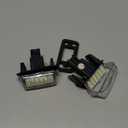 2Pcs LED License Plate Lights Number Lamp for Toyota Camry(XV50) 2012-2017,Prius C (NHP10)2012-2019 Powered by High Power SMD Xenon White LED Error Free