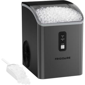 Frigidaire Countertop Crunchy Chewable Nugget Ice Maker, 33lbs per Day, Gunmetal