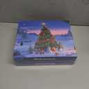 Advent Calendar 2025 Christmas Tree Building Blocks Set with LED Light, 24 Days Christmas Countdown Calendar Christmas Tree Building Blocks Xmas Gifts Toy Decorations for Adults Men Women Kids Teen Girls Boys