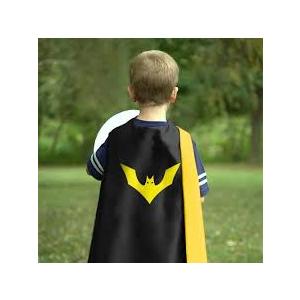 Superhero Capes for Kids Cloak with Mask Halloween Costumes and Party Dress up 2PCS