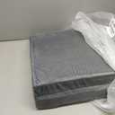 HOMBYS Recliner Seat Cushion with Lumbar Supportive Pillow Extra Large Non-Slip Seat Cushion with Back Support Cushions (Light Grey)