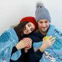 Best Therapist Gifts, Physical, Occupational, Respiratory, Massage Therapist Gifts for Women, Mental Health Therapy Christmas Birthday Presents, Funny Therapy Mentor Throw Blanket 60"X 50" Inch