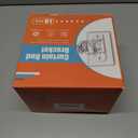 MUAKIOY No Drill Curtain Rod Bracket Holders, (8 Pack) Adjustable Self Adhesive Curtain Hooks, No-Nail Stick on Wall Curtain Rod Hangers for Bathroom Bedroom Kitchen and Livingroom