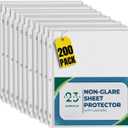 Always23 Sheet Protectors, Clear Sheet Protectors, Plastic Sheet Protectors, Nonglare, Economy 200 Pack