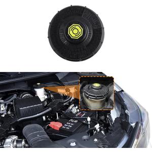 Brake Master Cylinder Tank Reservoir Cap, Brake Fluid Caps, Car Brake Master Cylinder Caps Compatible with Honda Accord Hybrid, Replace OEM# 46662-SLE-J01 46662-SDC-A02 46662-S8A-003