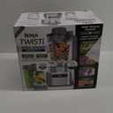 Ninja SS151 TWISTi Blender DUO, High-Speed 1600 WP Smoothie Maker & Nutrient Extractor* 5 Functions Smoothie, Spreads & More, smartTORQUE, 34-oz. Pitcher & (2) To-Go Cups, Gray