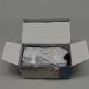 QUMY Dog Shoes for Large Dogs, Medium Dog Boots & Paw Protectors for Winter Snowy Day, Summer Hot Pavement, Water-Resistant in Rainy Weather, Outdoor Walking, Indoor Hardfloors Skid-Resistant Sole (Size 4: 2.2''x2.6''(W*L) (Pack of 4))