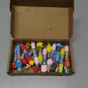 CZWZ 20Pcs Mini Multicolor Pens in One 4-in-1 Cute Pens Bulk for Kids, Fun Kawaii Ballpoint Pens for Birthdays and Children's Party Favors Gifts Teacher School Supplies
