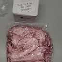 Sweetude 50 Pcs Sweet 16 Gift Bags with Drawstring Pink Silk Satin 16 Years Sweet Birthday Candy Party Favors for Guests Decoration