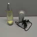 17 Color Changing LED Liquid Motion Lamp: 16 inches Night Lights with Remote Control, Home Decoration Mood Lighting, Christmas Gifts Table Lamp for Adults and Kids Bedroom,White Wax