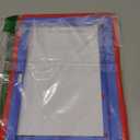 MENZO Case for 10-inch Tablet (Fit 13th Generation Only), Layer Duty Shockproof Rugged Case with Kickstand, Red+Dark Blue