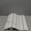 Stone Dish Drying Mat for Kitchen Counter, 24''15'' Dishes Drying Matt Kitchen Counter, Absorbent Diatomaceous Earth Bath Quick Dry Mats for Tableware, Bottles and Cup(White Marble)