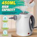 Multi-Surface Handheld Pressurized Steam Cleaner with 13 PCS Accessory Portable Steamer for Cleaning, Multipurpose Steam Cleaner for Home/Car/Bathroom/Grease/Upholstery/Floor/Grout and More (White)