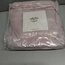 The Connecticut Home Co Throw Blanket Soft Fluffy Room Decor, Cozy Warm Throws for Bed, Couch, Gifts for Women, Bedroom Cute Aesthetic Blankets Shag and Sherpa, 65x50, Dusty Rose