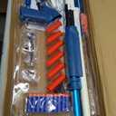 Airsoft Shotgun Blaster for Nerf Guns Soft Foam Bullet Darts, XM1014 Air Powered Shell Ejecting Spring Rifle Shotgun, Thrown Dart Pistols for Outdoor Activities Shooting Games
