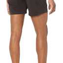 Amazon Essentials Men's Slim-Fit 5" Comfort Stretch Chino Shorts, Washed Black, 32