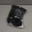 Vrtige Women's Drawstring Waist Long Sleeve Crew Neck A Line Mini Dress with Pocket, S