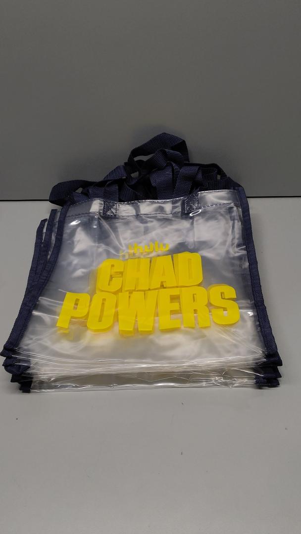 Hulu Chad Powers Clear Reusable bag Pack of 6