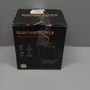 Gooseneck Electric Kettle, 1L Water Boiler, Pour Over Coffee & Tea, 1000W Fast Heating, Stainless Steel, Auto Shut-Off & Boil-Dry Protection, BPA-Free (Black)