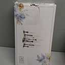 Gold Candlestick Holders Set of 6, Weighted, Metal Taper Candle Stick Holders, Vintage Christmas Brass Home Decor for Table, Mantel, Room Decorations Housewarming Gift Gold-6