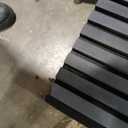 4 Pack Wood Salt Acoustic Wall Panels 94" x 12.6" x 0.8", Matte Black, 4pcs - 94" x 12.6"
