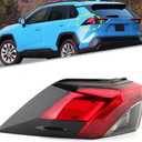 Tail Light Rear Brake Lamp For Toyota RAV4 2019 2020 2021(Left Driver Side) With bulb Replace TO2805148 81550-0R090