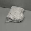 CHICHIC 48 inch Christmas Tree Skirt Faux Fur Xmas Tree Skirt Christmas Decorations Holiday Tree Ornaments Tree Decoration for Christmas Home Decorations, Xmas Party Holiday Decorations, Snow White