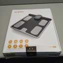 CLORIS Digital Smart Scale for Body Weight Fat BMI Muscle Mass 28 Body Composition Measurement Health Analyzer 8 Electrodes with App Bluetooth, Full-Color TFT LCD