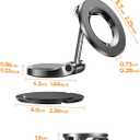 LISEN for MagSafe Car Mount for iPhone 17 Pro Max [24 Strong Magnets] Classic Magnetic Phone Holder for Car Dashboard Magnet Phone Mount Car Cell Phone Holder for iPhone 17 Pro Max Air 16 15 14 13 12