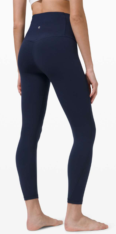 CRZ YOGA Naked Feeling Workout Leggings 25'' - High Waist Yoga Training Tight Womens Pants