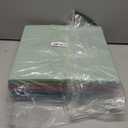 Stero 13x13x13 Inch Fabric Storage Bins 6 Pack Fun Colored Durable Storage Cubes with Handles Foldable Cube Baskets for Home, Kids Room, Closet and Toys Organization Multi Colors