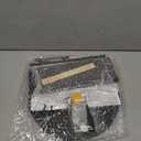 Key Holder for Wall Decorative with Shelf and Hooks, Mail Organizer Wall Mount with Sunglasses Holder, Circular Design Entryway Key Rack Hanger, Rustic Home Decor (Light brown&Black)