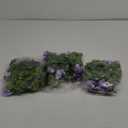 Veryhome 3PCS 23.7FT Artificial Purple Rose Flower Garland, Silk Hanging Floral Garland, Decorative Flower Vines for Room Decor Wedding Arch Flowers for Ceremony (Purple)
