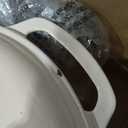 Amazon Basics Cast Iron Dutch Oven Pot with Lid, Enameled, Round, Dual Handles, Heavy-Duty, Large, 7.3-Quart, White