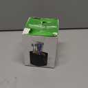 Boperzi Black Toothbrush Holders for Bathroom, Electric Toothbrush Holder with Bamboo Divider, Detachable Anti-Slip Toothbrush and Razor Holder Drainage for Shower, Toothbrush Organizer and Storage