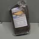 12' x 12' x 12' Brown Triangle Sun Shade Sail Canopy Durable Fabric UV Block Awning