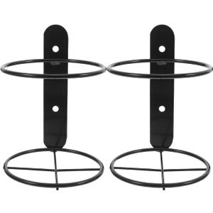 Hemoton Wall Mounted Wine Rack Single Bottle Holder Metal Wall Wine Shelf for Home Bar Kitchen Dining Room Storage and Display