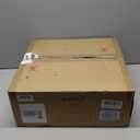 AUTELO 18" Semi Flush Mount Ceiling Light, 3-Light Farmhouse Ceiling Light in Brushed Gold Finish with Drum Fabric Shade, Gold Light Fixtures Ceiling Mount for Hallway Bedroom Kitchen, C2506 BG-18