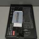 Wireless Keyboard and Mouse Combo, 2.4G Wave Keys Ergonomic Keyboard with Wrist Rest and 3 Level DPI Advanced Wireless Ergonomic Mouse, Natural Typing for Windows, Mac OS Desktop (Black Graphite)