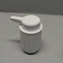 Automatic Soap Dispenser Liquid Touchless: 9oz Plastic White - Rechargeable Electric Smart 3-Level Adjustable Modern Auto Soap Dispenser - Bathroom Kitchen Hand Dish Lotion