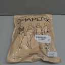 SHAPERX Women's Shapewear Bodysuit Tummy Control Seamless Zip-Up Body Shaper Waist Defining Silhouette (Beige, L)