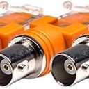 Elecbee 5PCS BNC Female to RJ45 Adapter 180 Degree