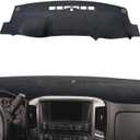 POSAID Dash Cover Dashboard Mats for 2014-2018 Chevy Chevrolet Silverado 1500/GMC Sierra 1500, Interior Dash Cover Mat for 2015-2019 Chevy Silverado/GMC Sierra 2500HD 3500HD, Gray