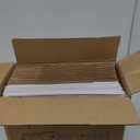 RLAVBL 13x10x3 Shipping Boxes Set of 25, White Corrugated Cardboard Box for Packing, Mailing, Business
